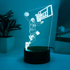 Basketball 3D Lamp