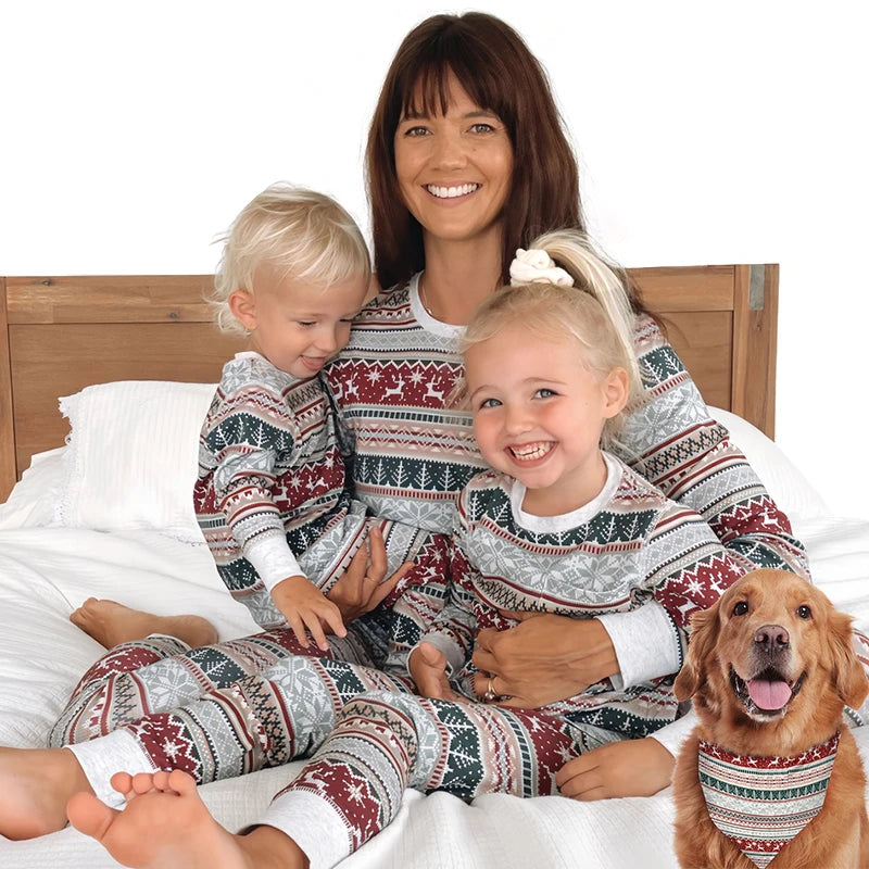 Cozy Matching Christmas Pajamas Set