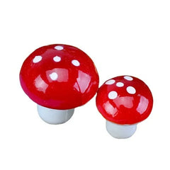 Mini Mushroom Garden Decor