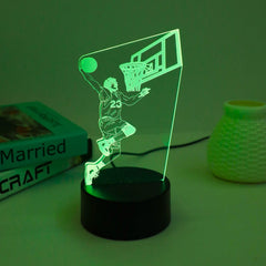 Basketball 3D Lamp