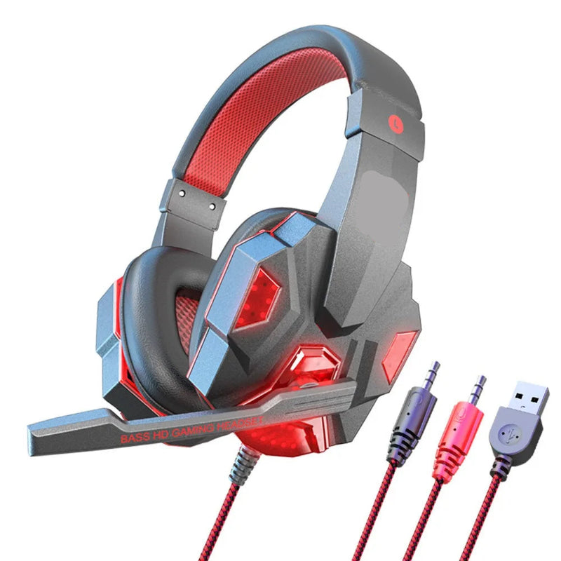 LED Wired Headset