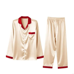 Family Christmas Matching Silk Satin Set