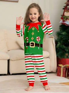 Cartoon Print Matching Family Christmas Pajamas – Holiday Sets for the Whole Family