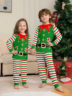 Cartoon Print Matching Family Christmas Pajamas – Holiday Sets for the Whole Family