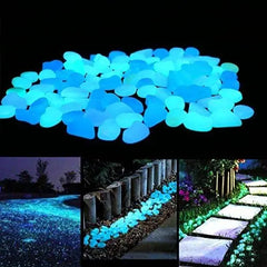 Glowing Garden Pebbles