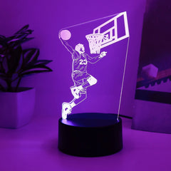 Basketball 3D Lamp